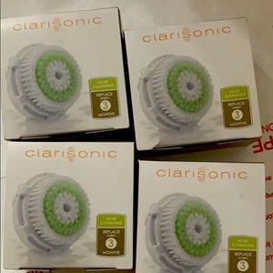 4PK Clarisonic Acne Cleansing Brush Head